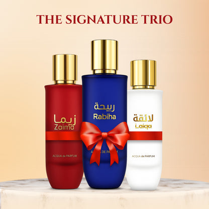 The Signature Trio – Laiqa, Zaima & Rabiha